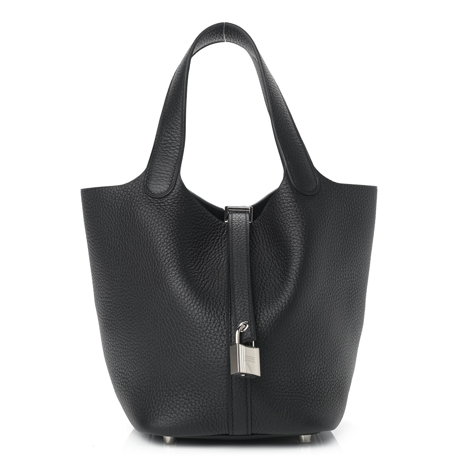 Hermes Taurillon Clemence Picotin Lock 18 PM Black 1 of 9