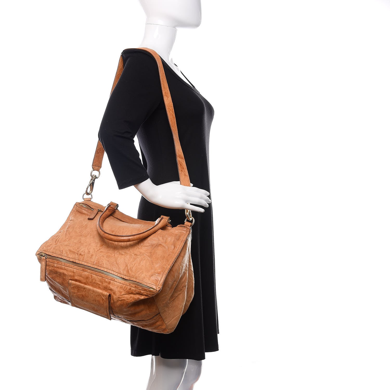 Givenchy Tumbled Sheepskin Large Pandora Cigare 2 of 16