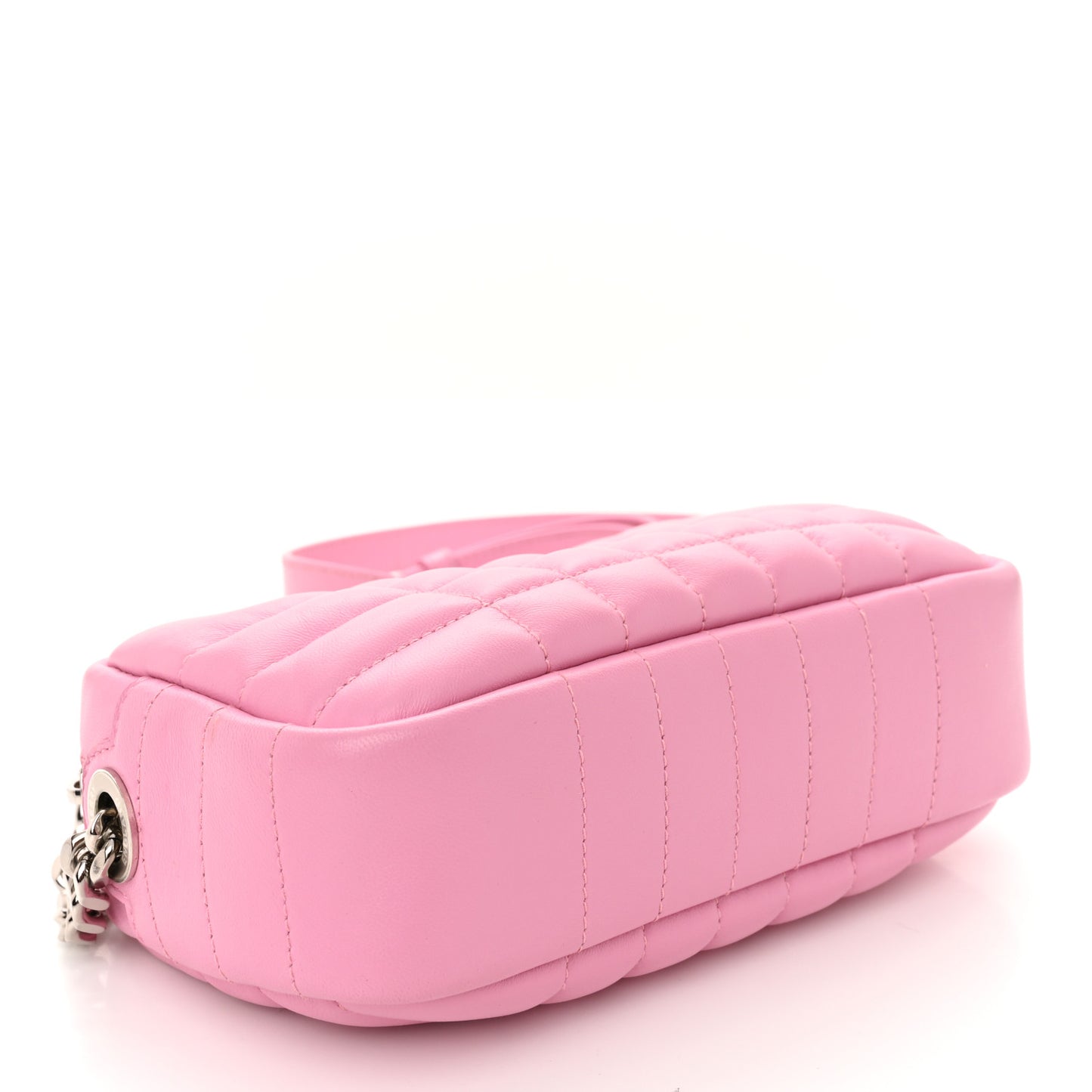 Calfskin Quilted Small Lola Camera Bag Primrose Pink