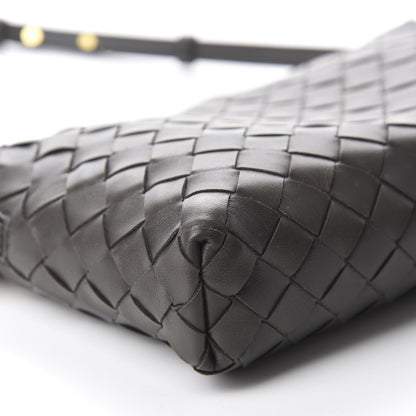 Bottega Veneta Nappa Intrecciato Crossbody Light Graphite 6 of 9