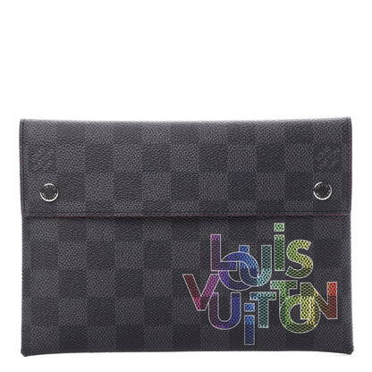 Louis Vuitton Damier Graphite Medium Alpha Pochette 1 of 7