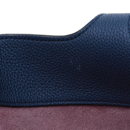 Celine Baby Grained Calfskin Medium Tri-Fold Bag Steel Blue 7 of 21