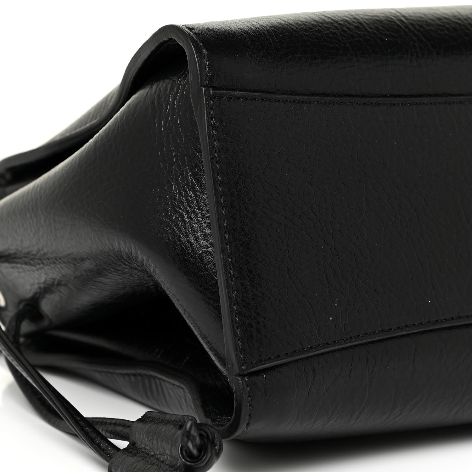 Mulberry Glossy Calfskin Small Iris Tote Black 9 of 11