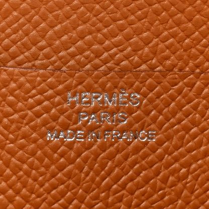 Hermes Epsom Bearn Compact Wallet Gold 7 of 8