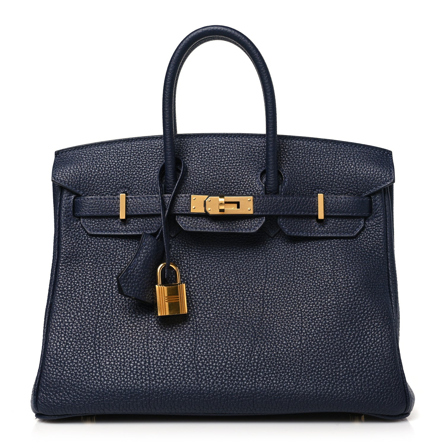 Hermes Togo Birkin 25 Bleu Nuit 1 of 10