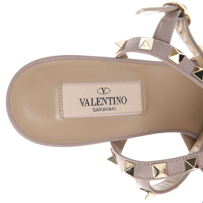 Valentino Garavani Nappa Rockstud Ankle Strap 65mm Pumps 38 Deep Coral Poudre 6 of 12
