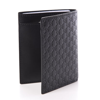 Gucci Microguccissima Bi-Fold Wallet Black 2 of 5