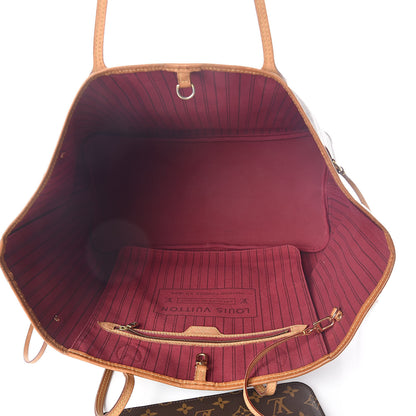 Louis Vuitton Monogram Neverfull GM Fuchsia 5 of 13