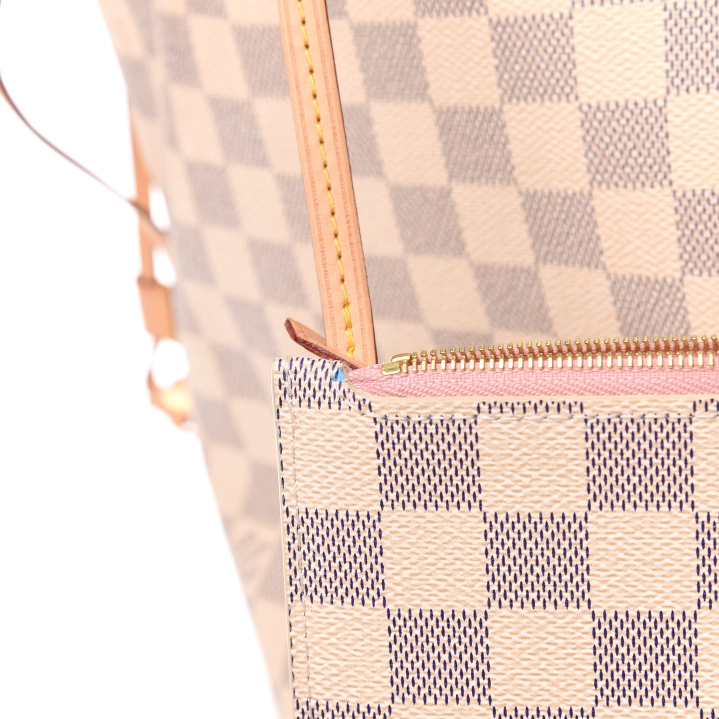 Damier Azur Neo Neverfull GM Rose Ballerine