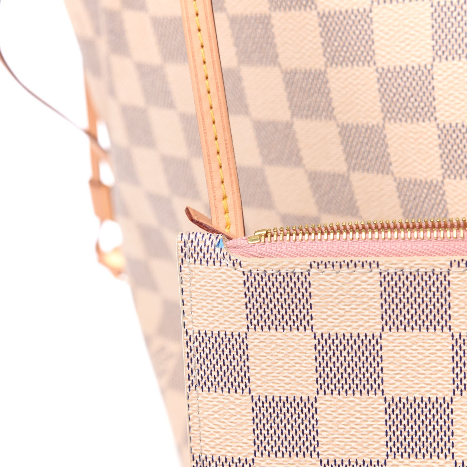 Louis Vuitton Damier Azur Neo Neverfull GM Rose Ballerine 13 of 14