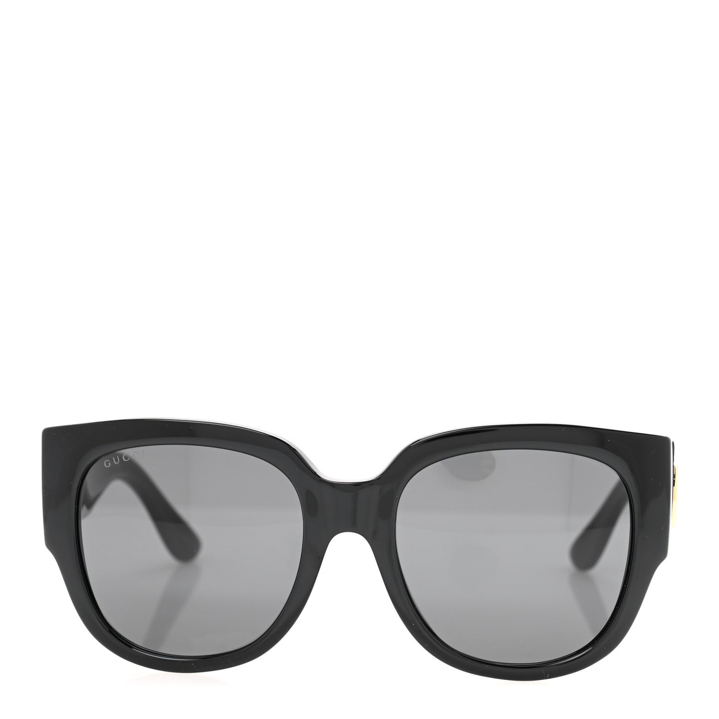 Acetate Square Frame Sunglasses GG0142SA Black