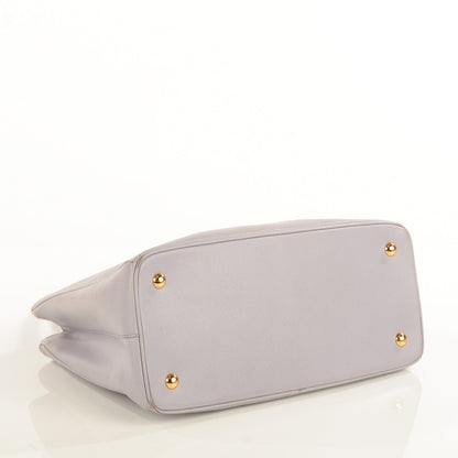Prada Saffiano Lux Medium Tote Glicine 4 of 9
