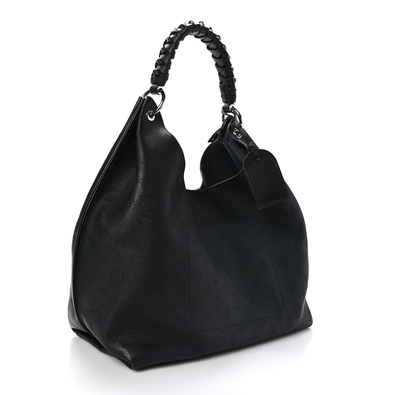 Louis Vuitton Mahina Carmel Hobo Black 3 of 10