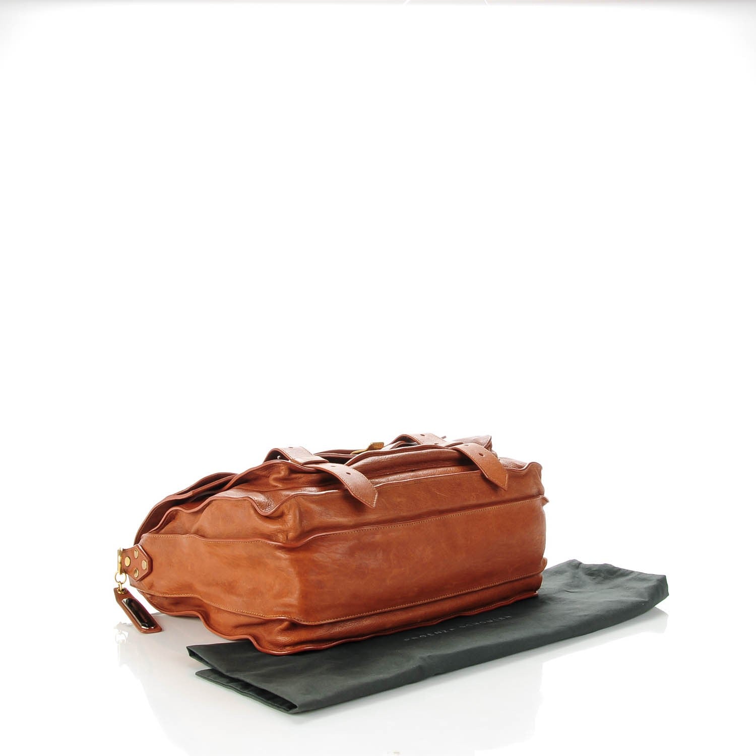 Proenza Schouler Lambskin Large PS1 Satchel Saddle 4 of 10