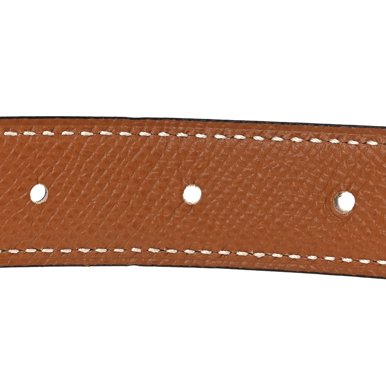 Hermes Swift Epsom 24mm Mini Constance H Belt 75 30 Black Gold 4 of 7