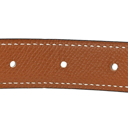 Hermes Swift Epsom 24mm Mini Constance H Belt 75 30 Black Gold 4 of 7