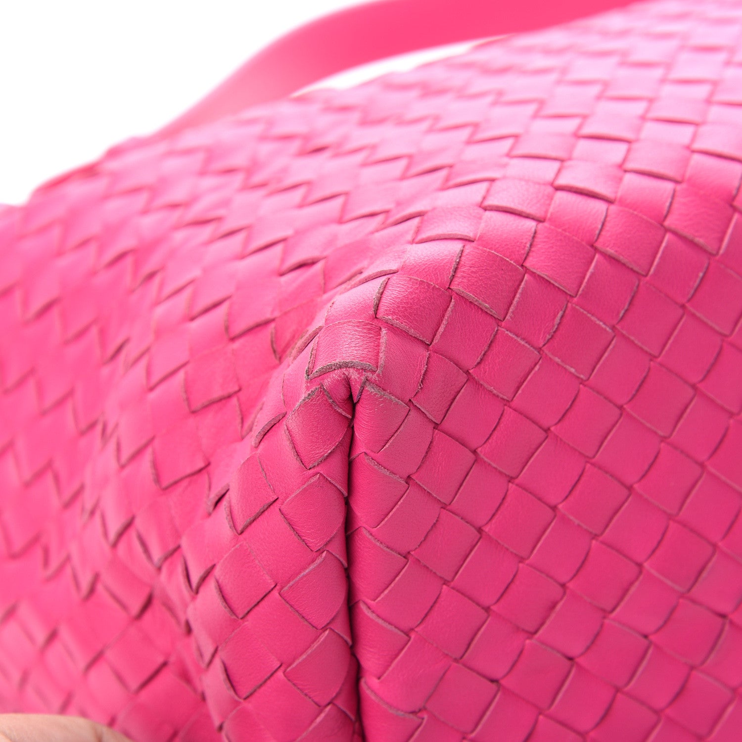 Bottega Veneta Nappa Intrecciato Medium Garda Bag Rosa Shock 11 of 12