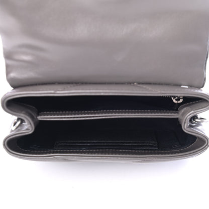 Saint Laurent Calfskin Y Quilted Monogram Toy Loulou Crossbody Bag Earth 4 of 4