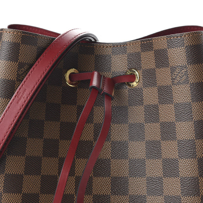Louis Vuitton Damier Ebene Neonoe MM Cherry Berry 10 of 10