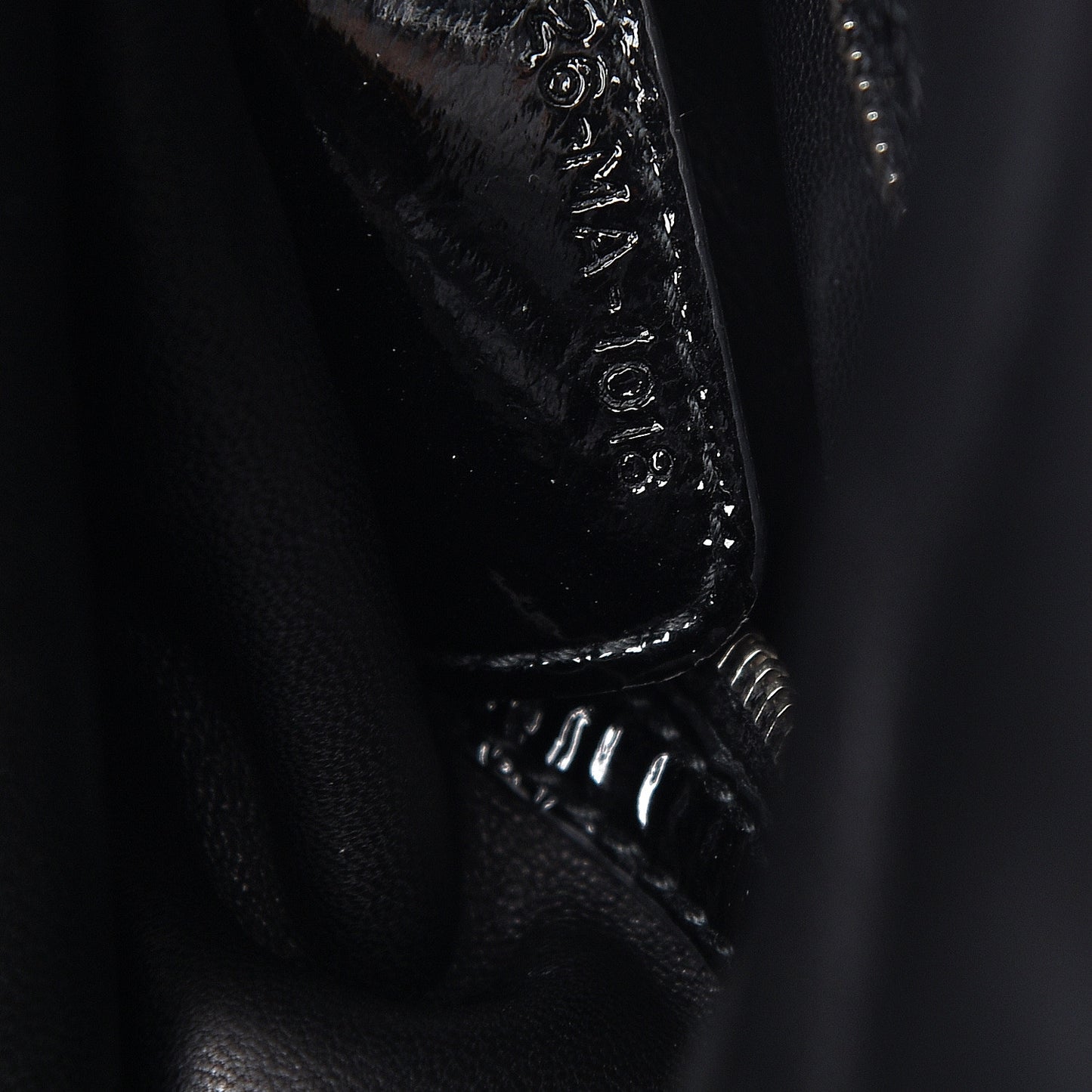 Patent Cannage Dior Soft Shopping Tote Black