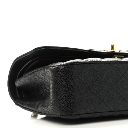 Chanel Caviar Quilted Small Double Flap Black 8 of 9