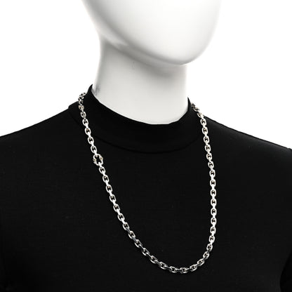 Tiffany Sterling Silver 18K Yellow Gold Makers Chain Necklace 24" 2 of 4