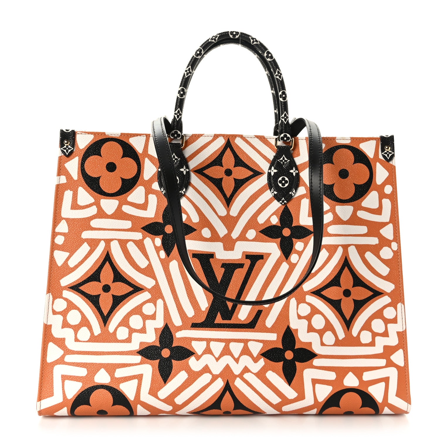 Louis Vuitton Monogram Giant Crafty Onthego GM Crème Caramel 1 of 8