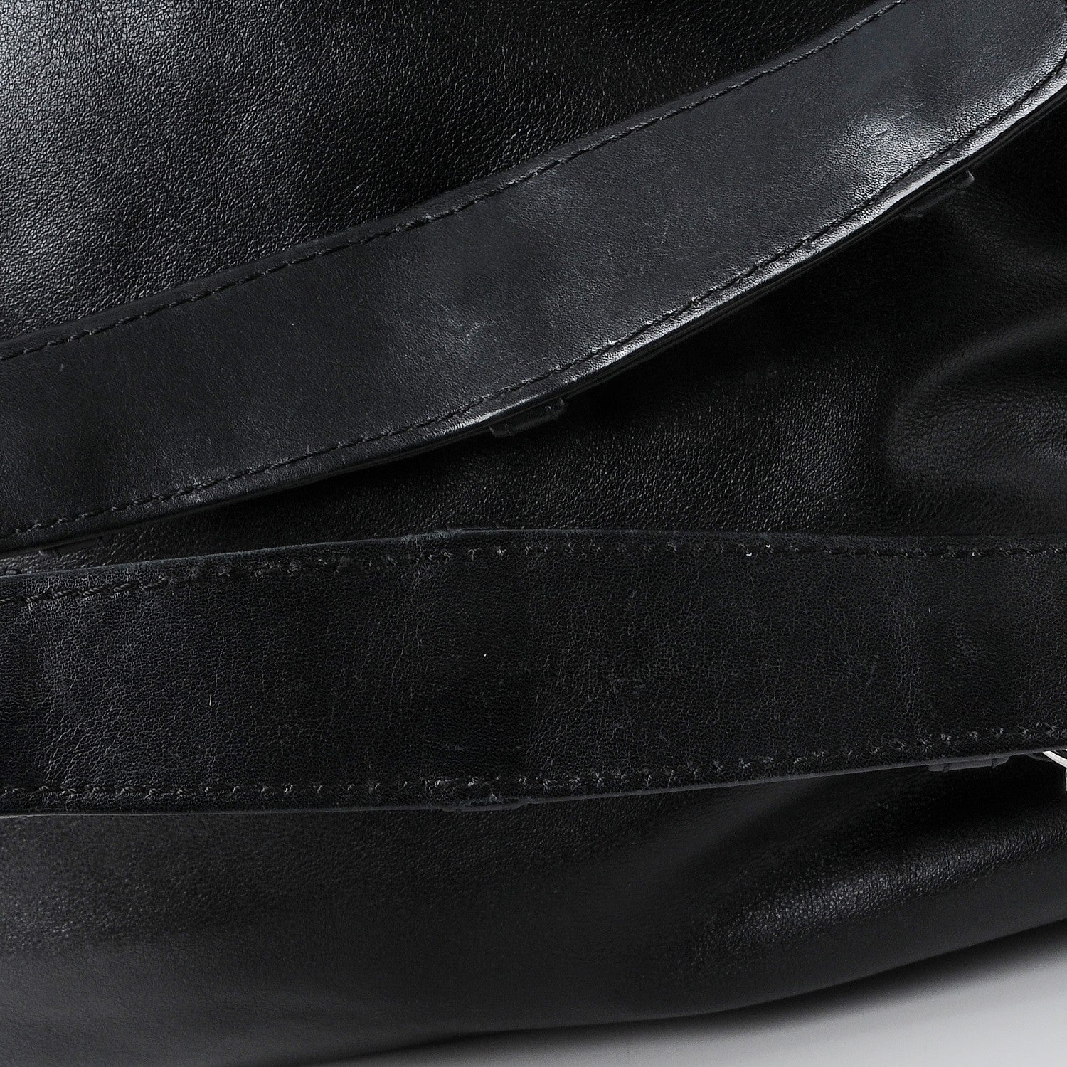 Chanel Calfskin Diagonal Ligne Tote Black 15 of 15