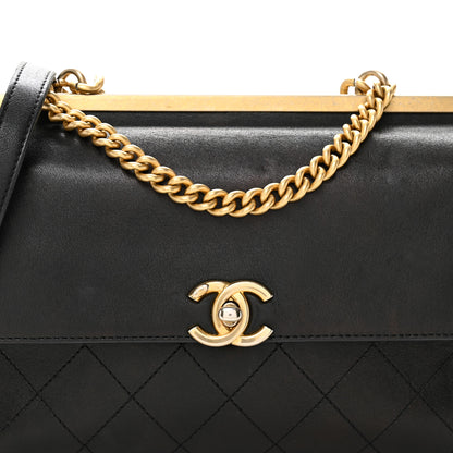 Chanel Lambskin Stitched Coco Luxe Small Flap Black 8 of 12