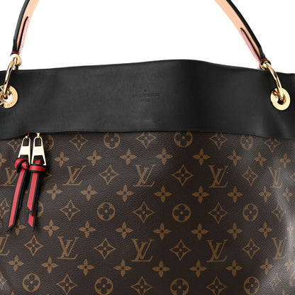 Louis Vuitton Monogram Tuileries Hobo Black 8 of 10