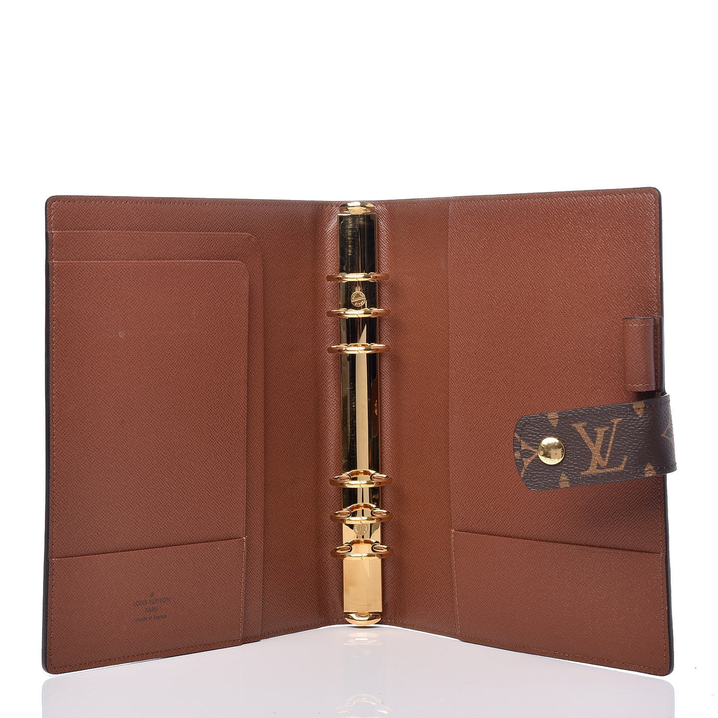 Monogram Large Ring Agenda Cover