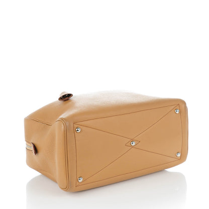 Hermes Taurillon Clemence Victoria II 35 Tabac Camel 4 of 12