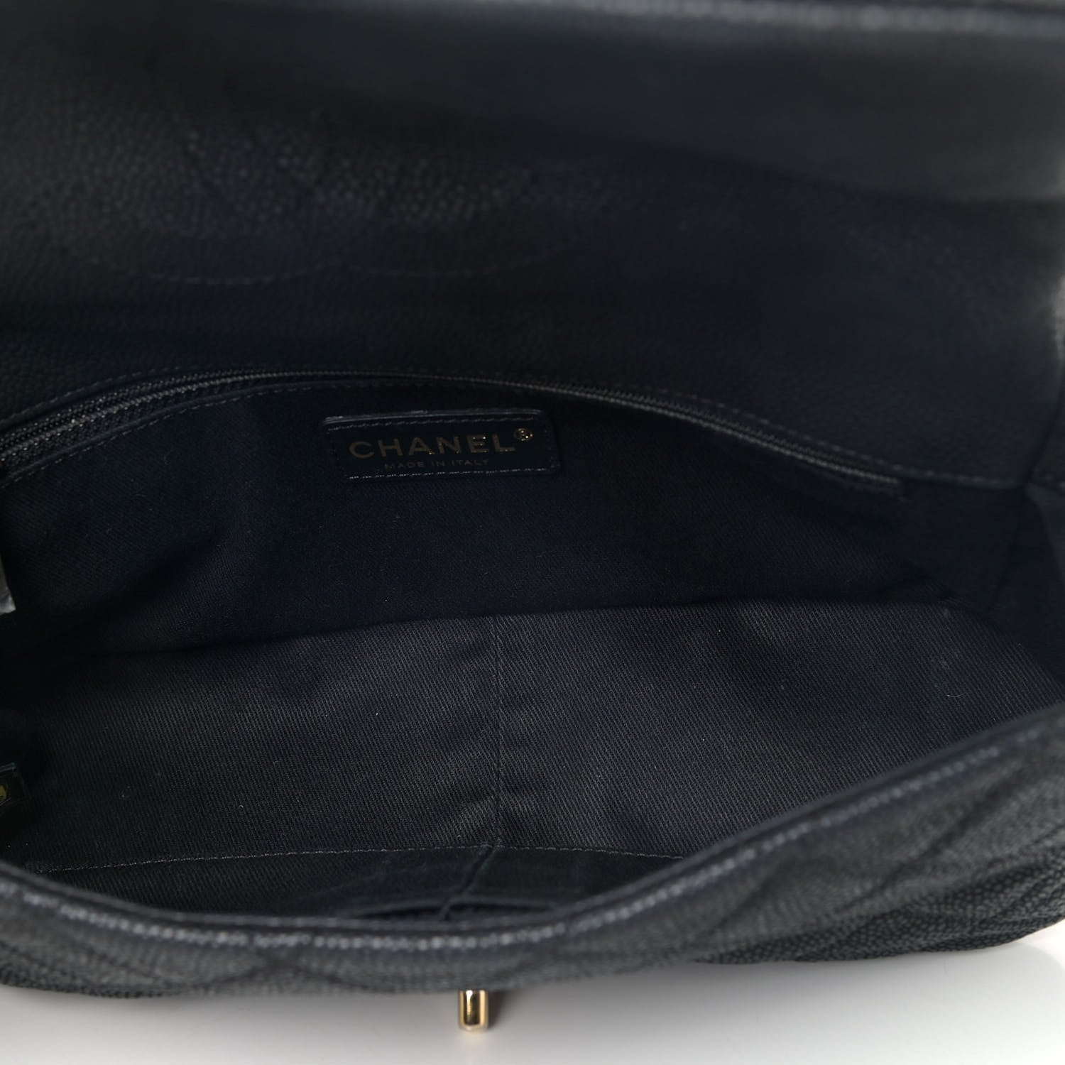 Chanel Iridescent Caviar Quilted Medium Chic Quilt Flap Black 4 of 5