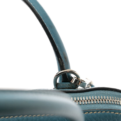 Hermes Taurillon Clemence Bolide 31 Blue Jean 15 of 16