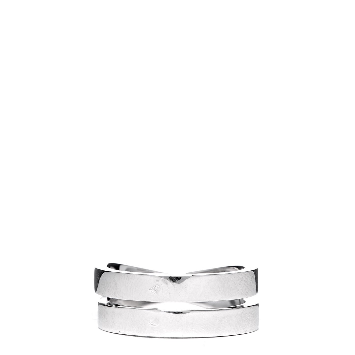 18K White Gold 9mm Paris Nouvelle Vague Ring 60 9.25