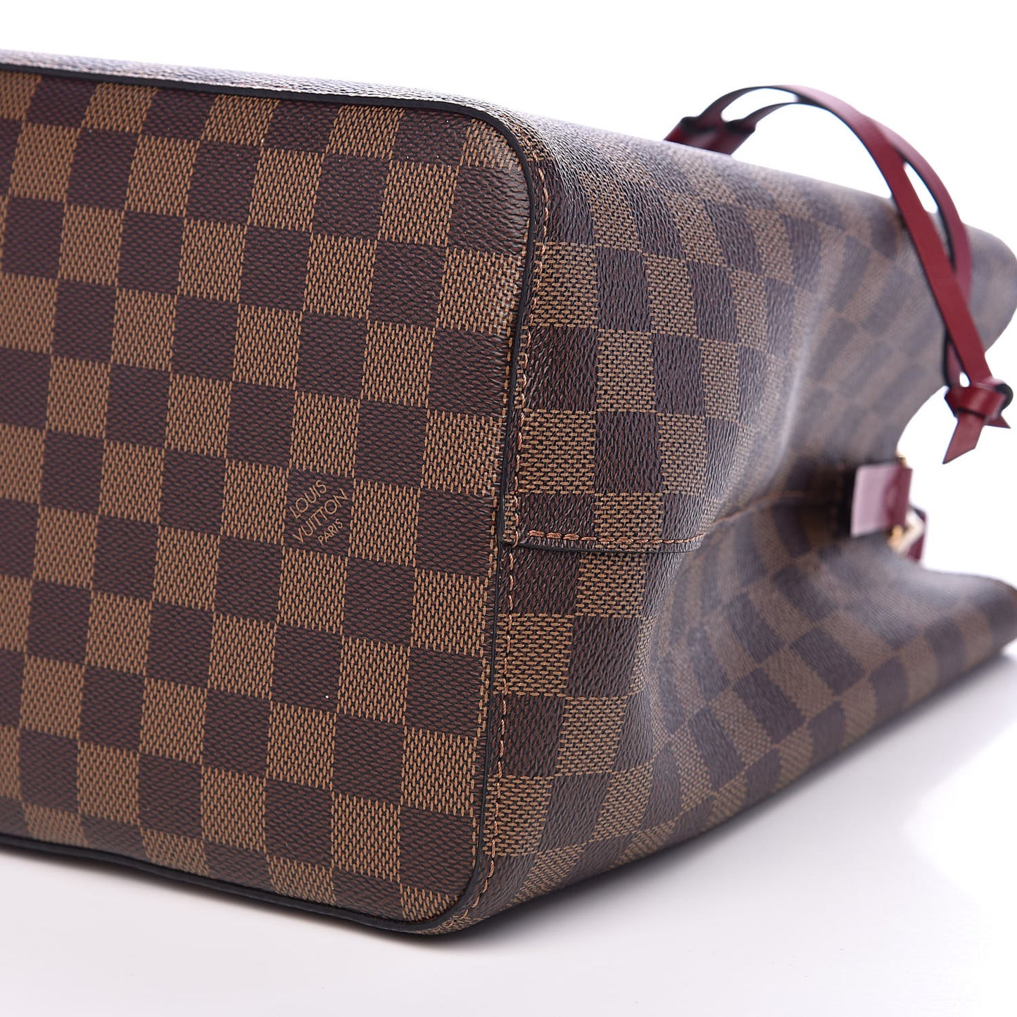 Damier Ebene Neonoe MM Cherry Berry