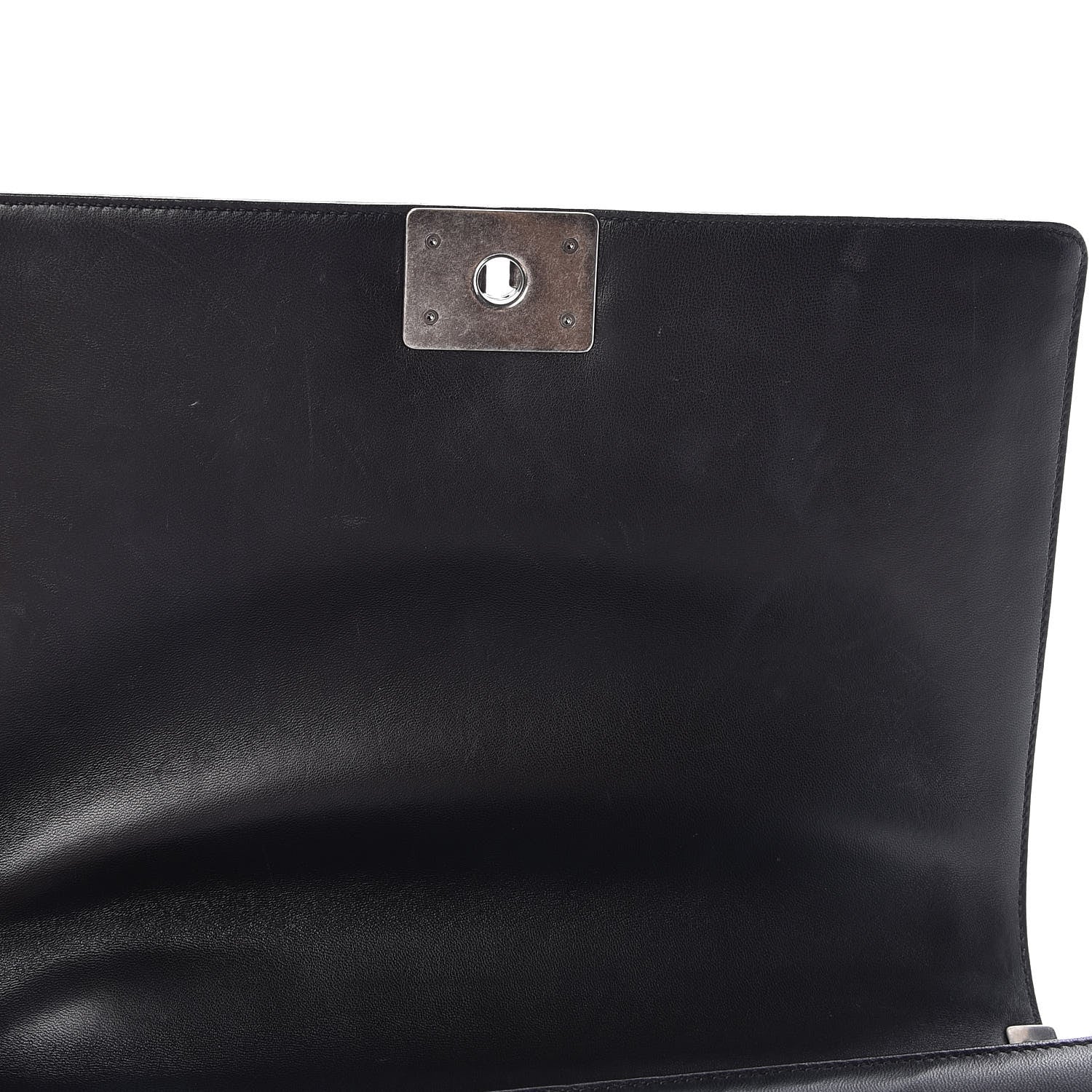 Chanel Lambskin Quilted Large Boy Flap Black 10 of 16