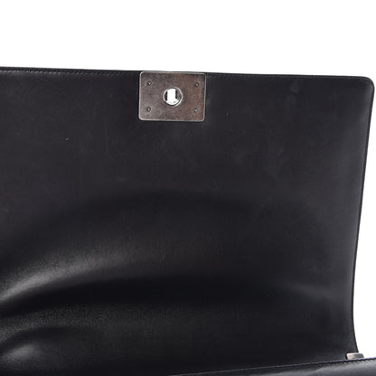 Chanel Lambskin Quilted Large Boy Flap Black 10 of 16