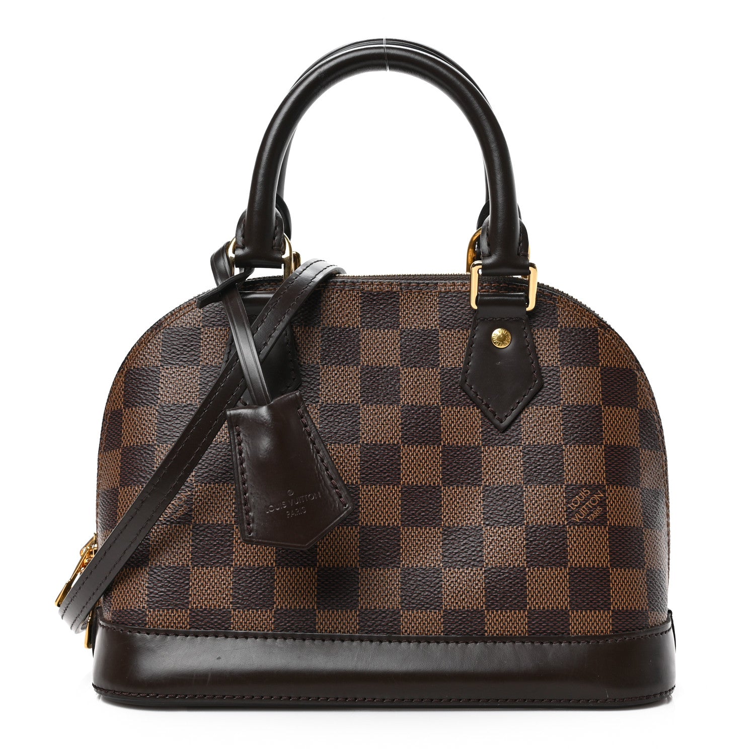 Louis Vuitton Damier Ebene Alma BB 1 of 8