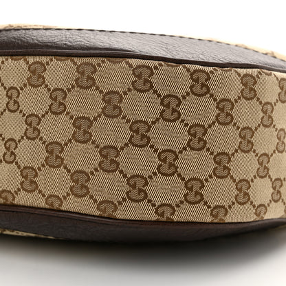 Gucci Monogram Medium Charlotte Hobo Brown 10 of 10