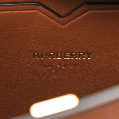 Burberry Lizard Embossed Deerskin Small Society Clutch Tan 5 of 8