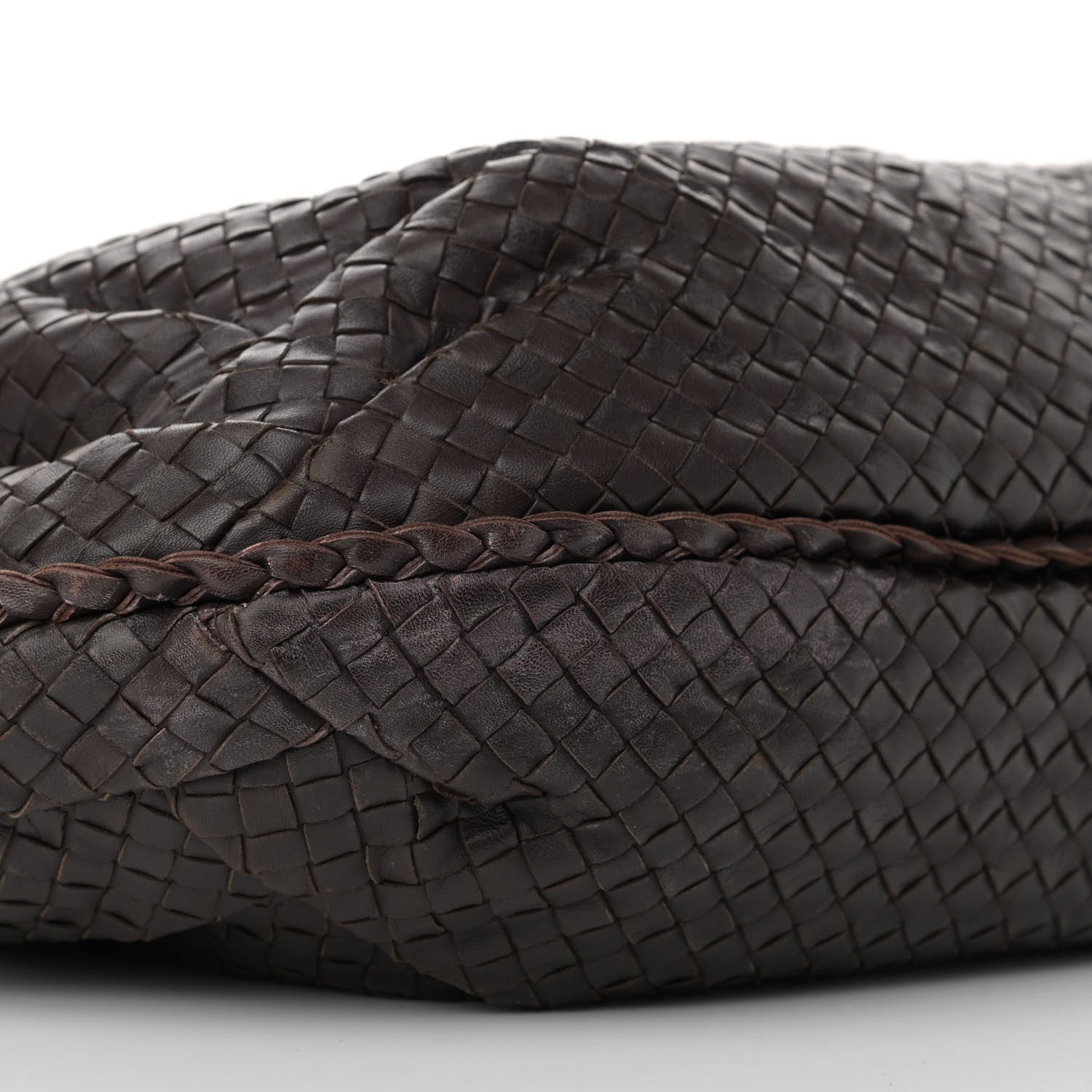 Bottega Veneta Nappa Intrecciato Large Belly Veneta Hobo Ebano 9 of 12