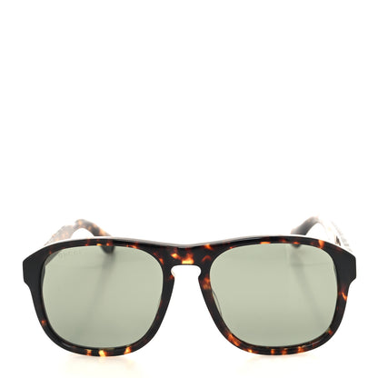 Gucci Round Web Sunglasses GG0583S Havana 2 of 7