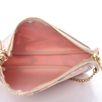 Louis Vuitton Damier Azur Tahitienne Mini Pochette Accessories 6 of 9