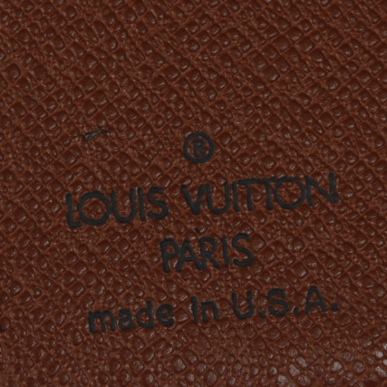 Louis Vuitton Monogram Checkbook Holder 7 of 8