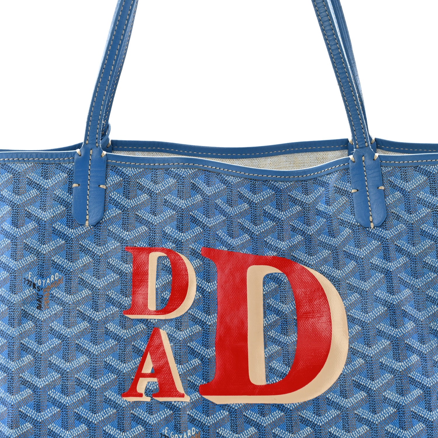 Goyard Goyardine Saint Louis GM Sky Blue 8 of 13