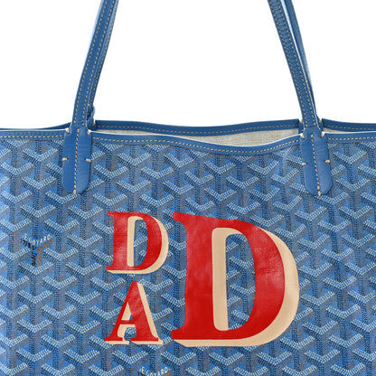 Goyard Goyardine Saint Louis GM Sky Blue 8 of 13