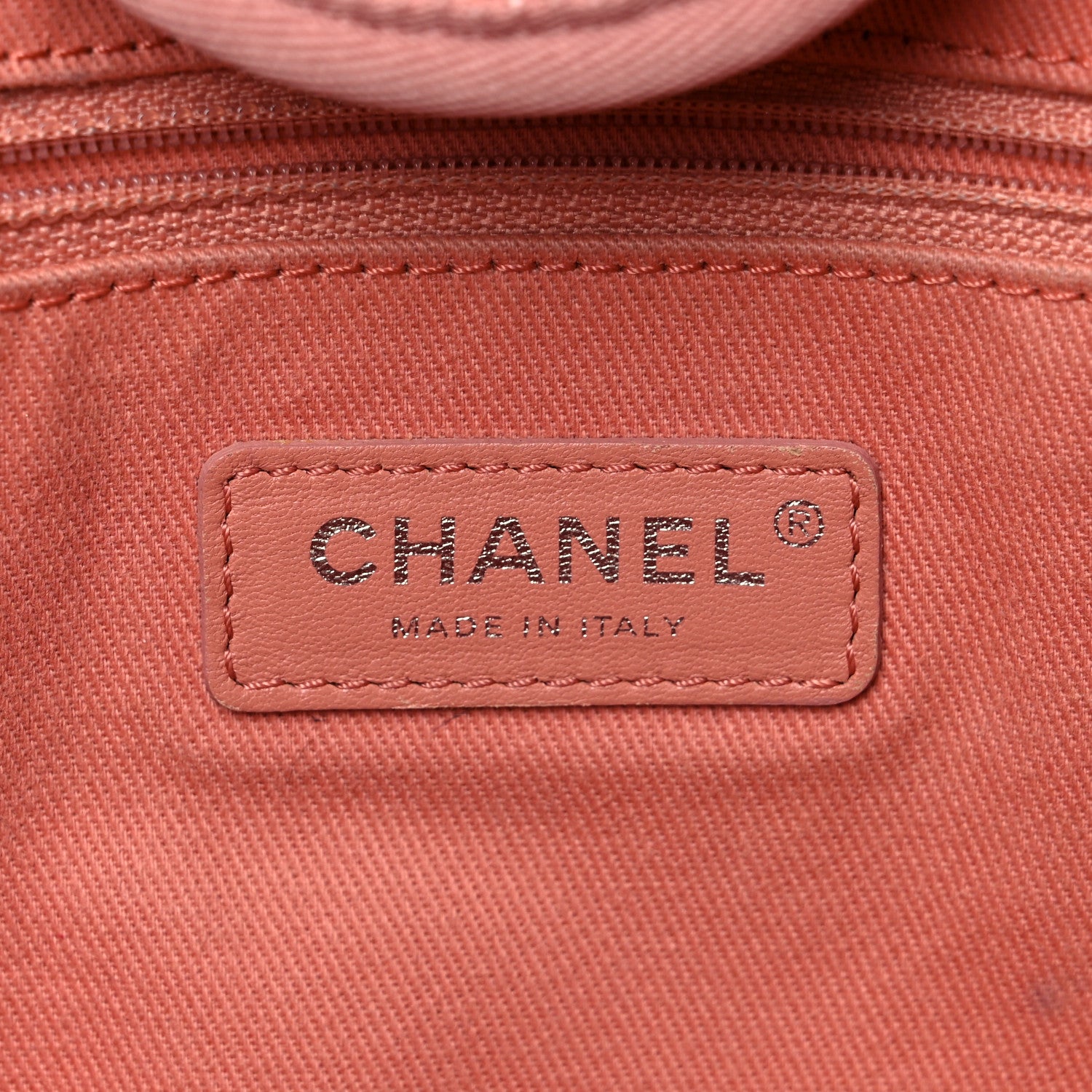 Chanel Straw Lurex Large Deauville Tote Pink 6 of 21