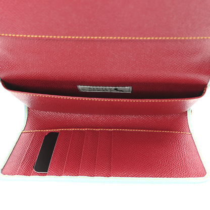 Dolce & Gabbana Calfskin Hearts Crystals Mini Miss Sicily Chain Phone Case Wallet Azzuro Chiapo 5 of 9