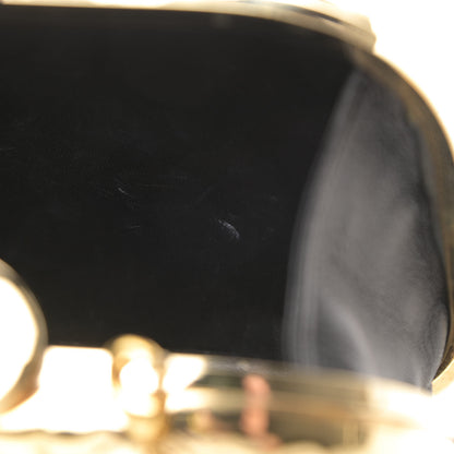 Christian Dior Metal Cannage Clutch Bag Gold 10 of 13